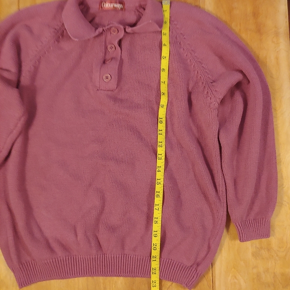 Women's Damart Purple Sweater, 12-14 - Picture 9 of 12